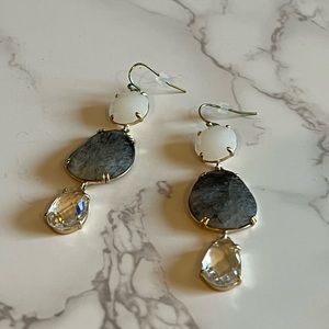 NWT Anthropologie Semi-precious Drop Earrings